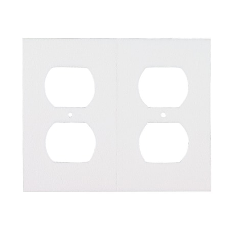 M-D Building Products M-D White Foam Wall Plate Sealers 6 pk 87916